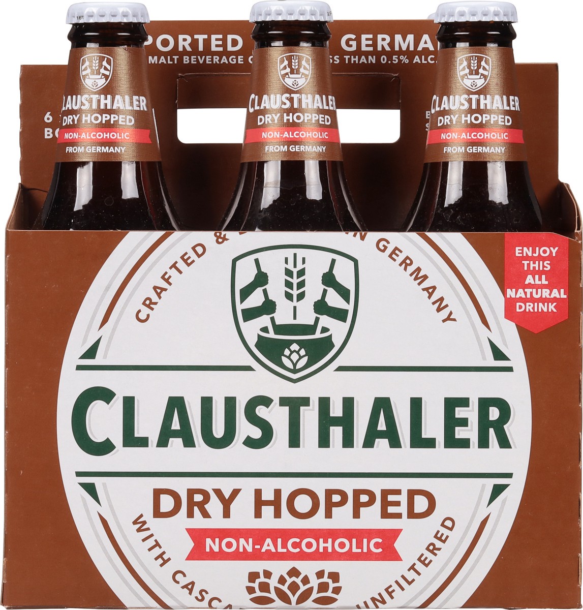 slide 6 of 9, Clausthaler Golden Amber Non-Alcoholic Beer, 6 ct; 12 fl oz