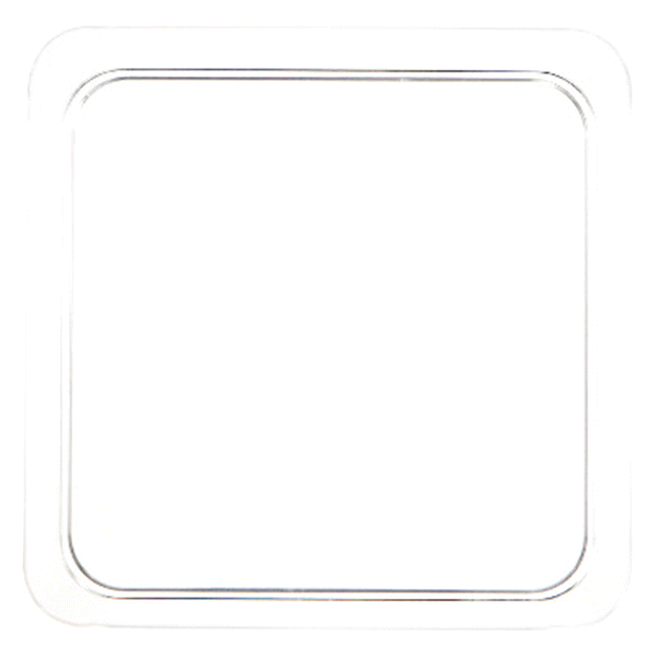 slide 1 of 1, Creative Converting Plastic Square Appetizer Plates, Clear, 8 ct