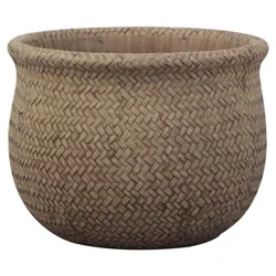Trendspot 8 in. Weft Jute Planter