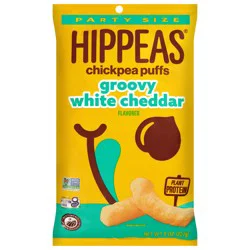 HIPPEAS Non-GMO Vegan White Cheddar, 8oz