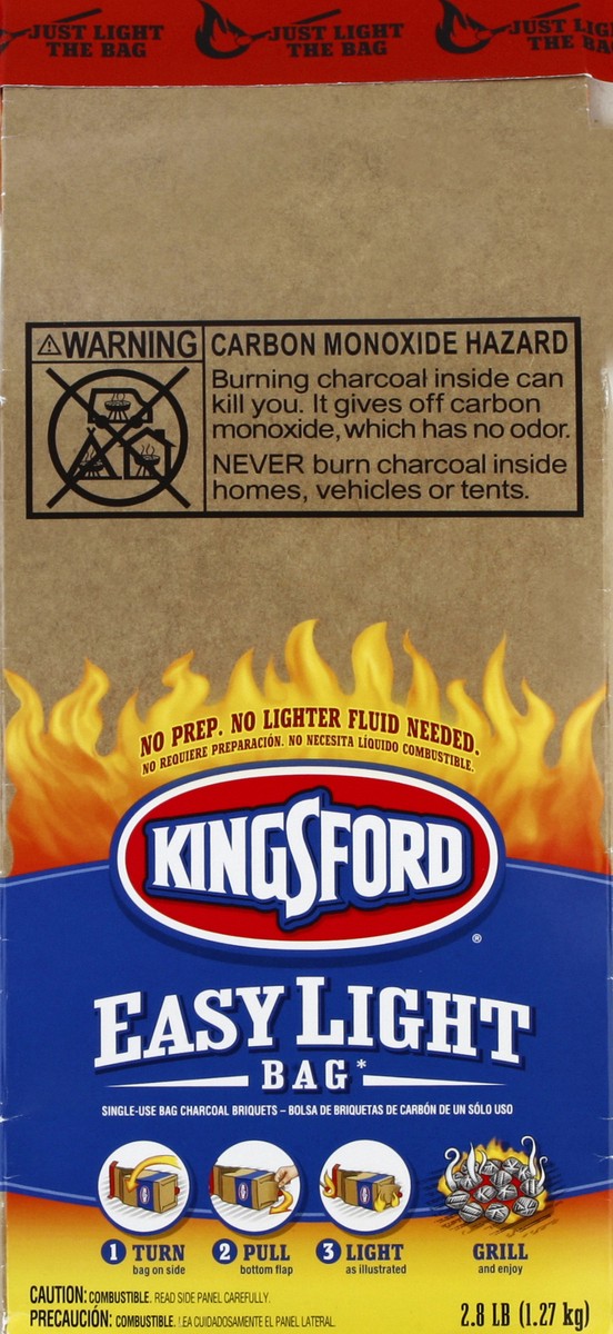 slide 5 of 5, Kingsford Charcoal Briquets 2.8 lb, 2.8 lb