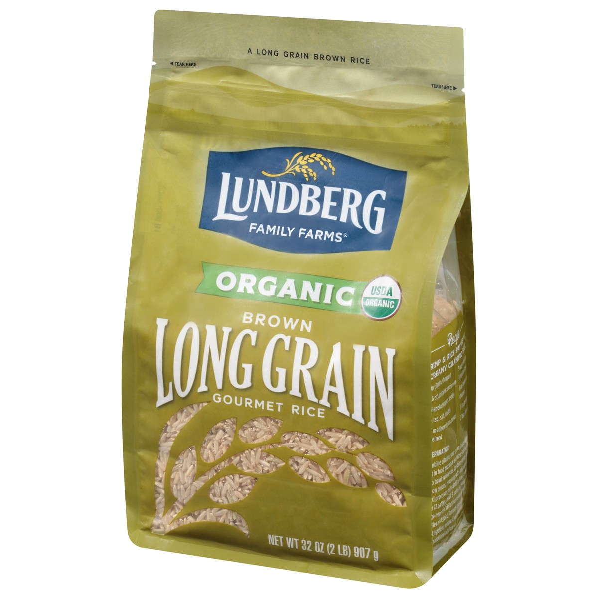 slide 3 of 9, Lundberg Family Farms Organic Brown Long Grain Gourmet Rice, 32 oz