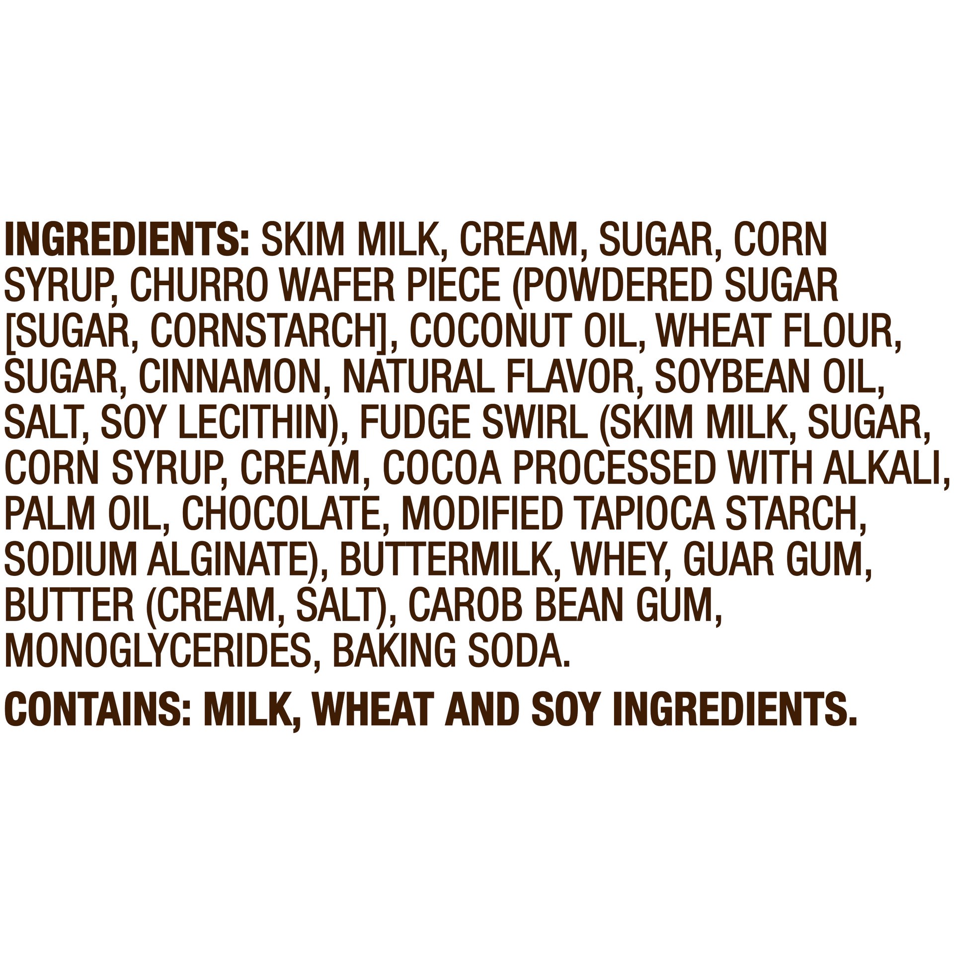 slide 5 of 5, Dreyer's Churro Caramel Crossroads Ice Cream 1.5 qt, 48 oz