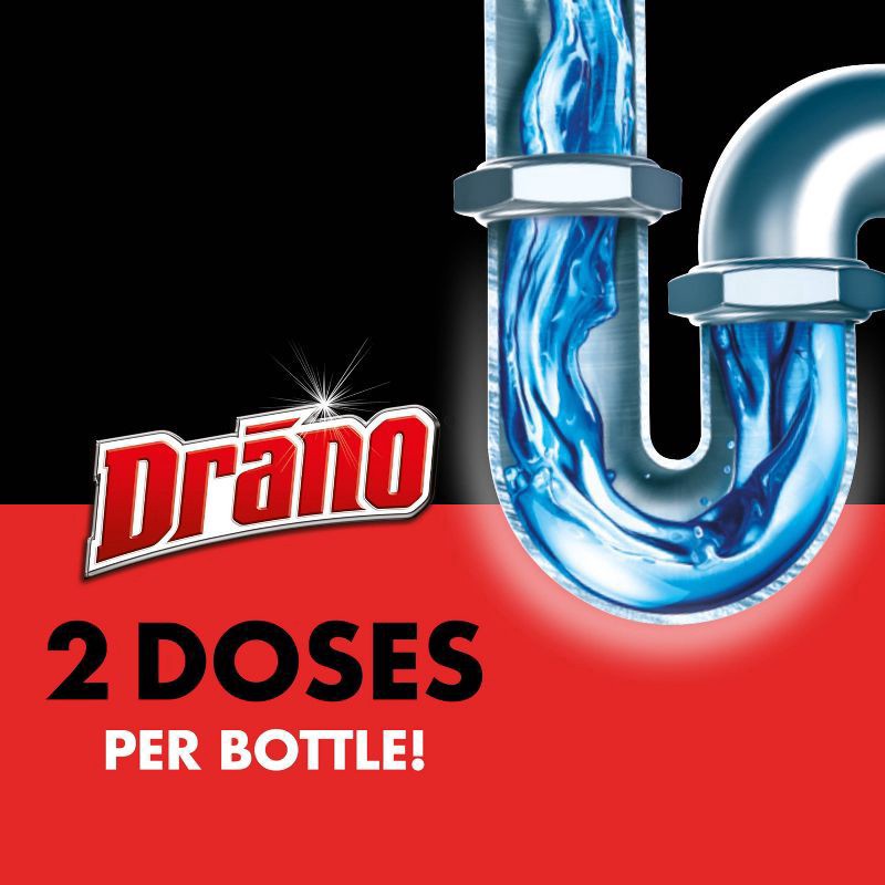 slide 7 of 14, Drano Max Gel Clog Remover, Effective Drain Cleaner for Bathroom & Kitchen Sinks, 32 fl oz, 32 fl oz
