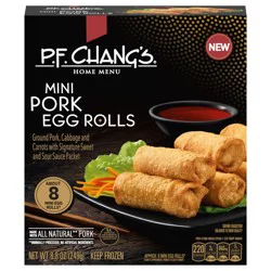 P.F. Chang's PF Changs Mini Pork Egg Rolls 8 Count 8.8 oz