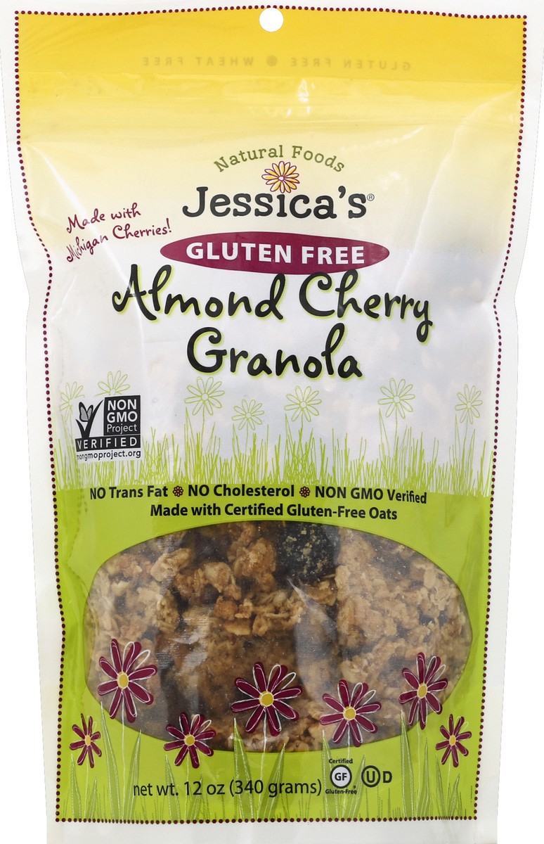 slide 2 of 2, Jessica's Almond Cherry Gluten Free Granola, 11 oz