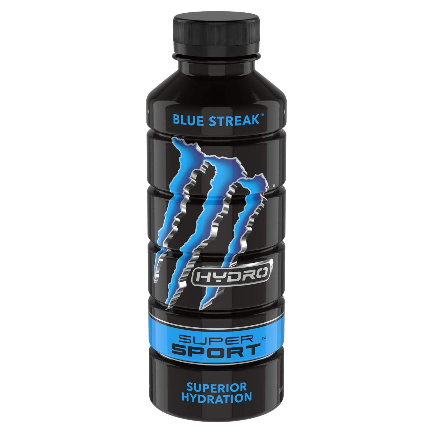 slide 1 of 2, Monster Energy Hydro Super Sport, Blue Streak, 20 oz