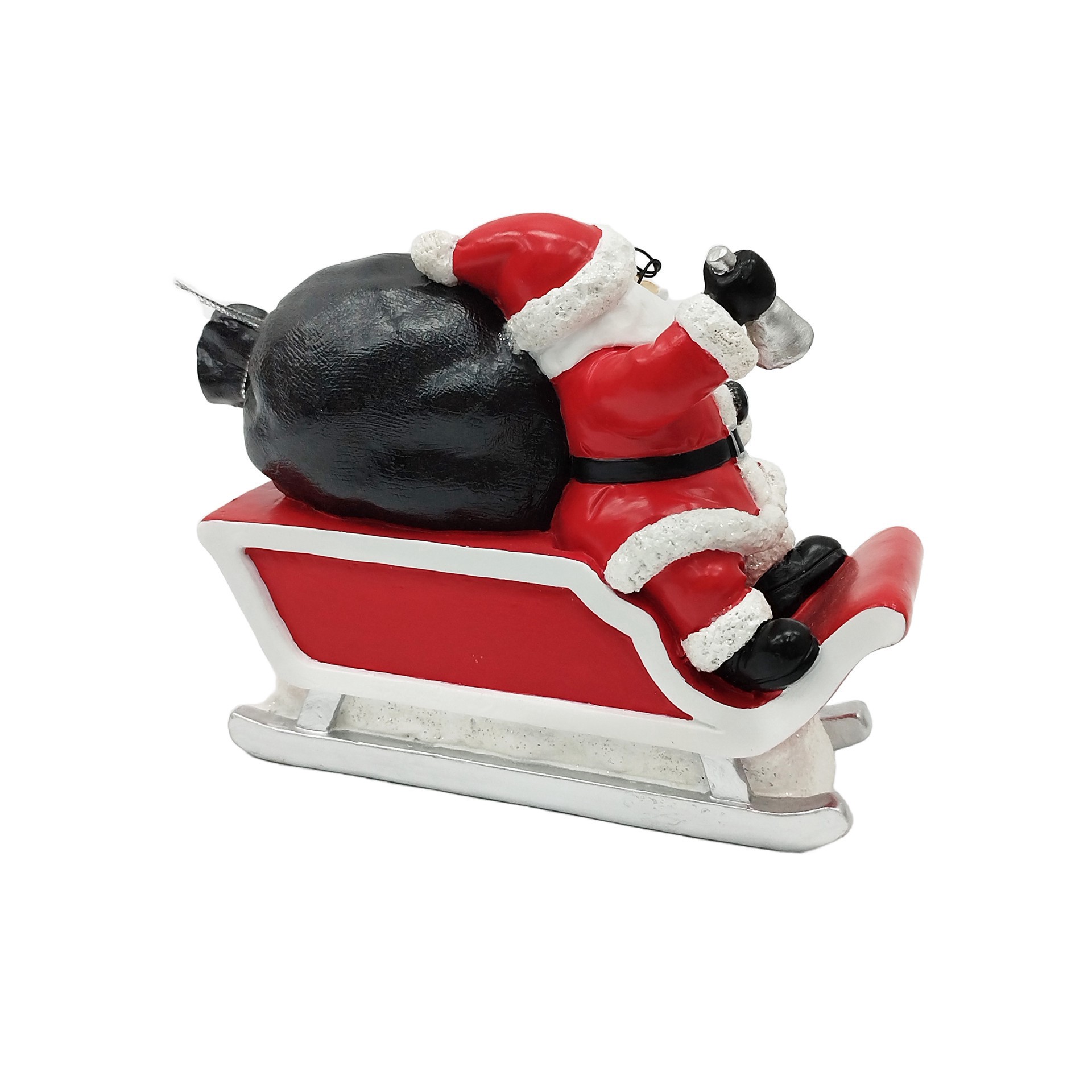 slide 3 of 3, 7.25" Santa On Sleigh Christmas Countdown Tabletop Decor By Ashland, 7.25 in