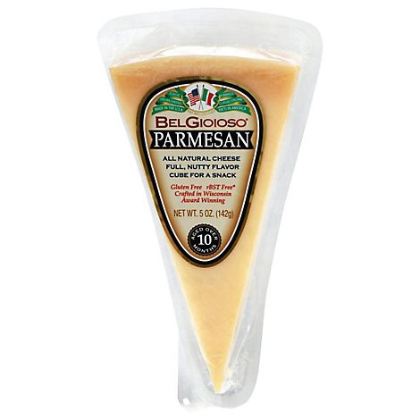 slide 1 of 1, Belgioioso Parmesan Cheese Wedge - 5 Oz, 5 oz