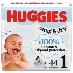 Huggies Snug/dry Jmbo Sz 1