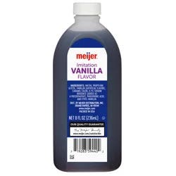 Meijer Imitation Vanilla Extract, 8 oz