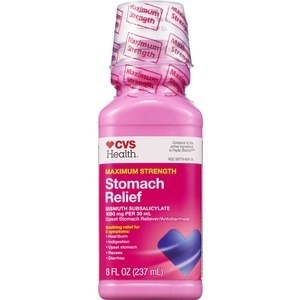 slide 1 of 1, CVS Health Stomach Relief Liquid Maximum Strength, 8 oz