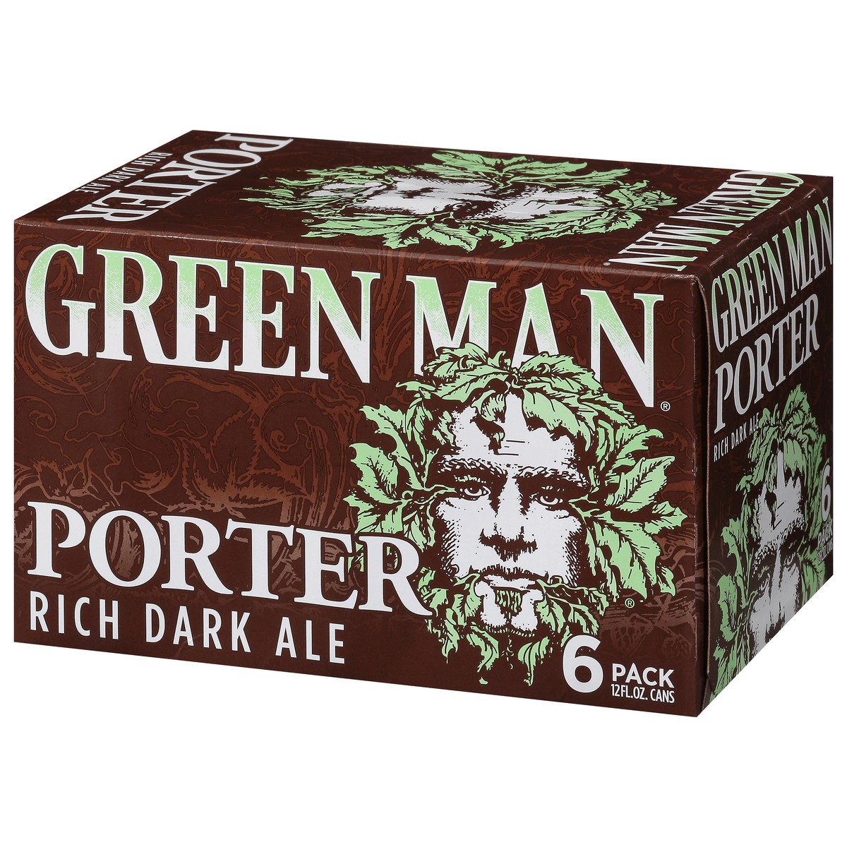 slide 5 of 9, Green Man Porter Rich Dark Ale Beer 6 - 12 fl oz Cans, 6 ct
