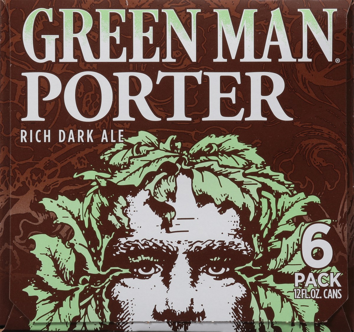 slide 7 of 9, Green Man Porter Rich Dark Ale Beer 6 - 12 fl oz Cans, 6 ct