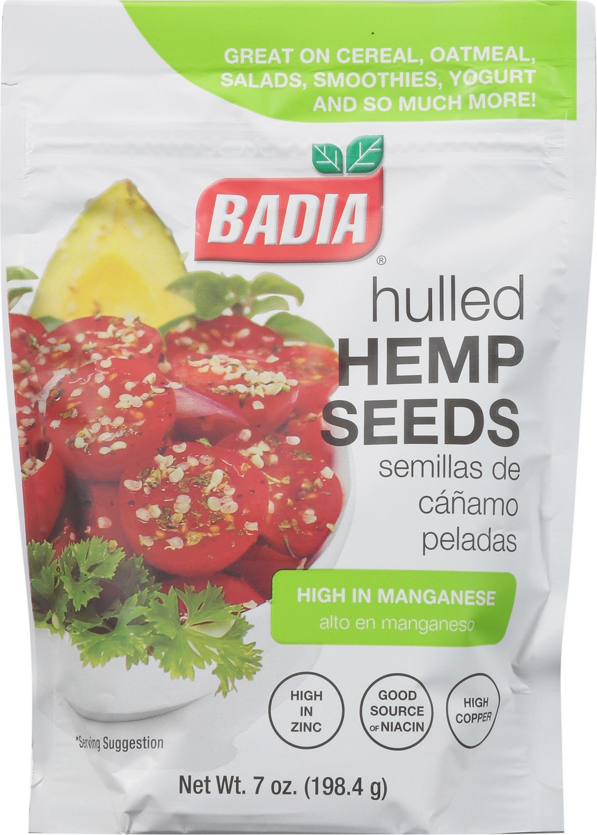 slide 9 of 11, Badia Hulled Hemp Seeds 7 oz, 