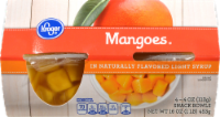 slide 1 of 1, Kroge Mango Fruit Cups, 4 ct; 4 oz