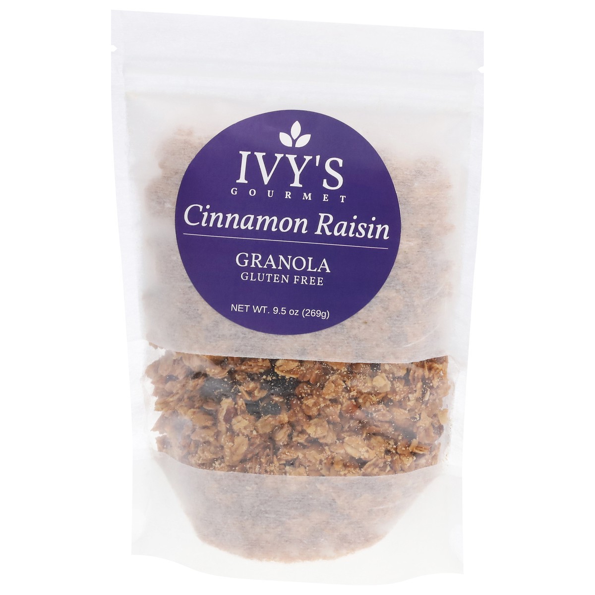 slide 4 of 4, Ivy's Gourmet Cinnamon Raisin Granola 9.5 oz, 9.5 oz