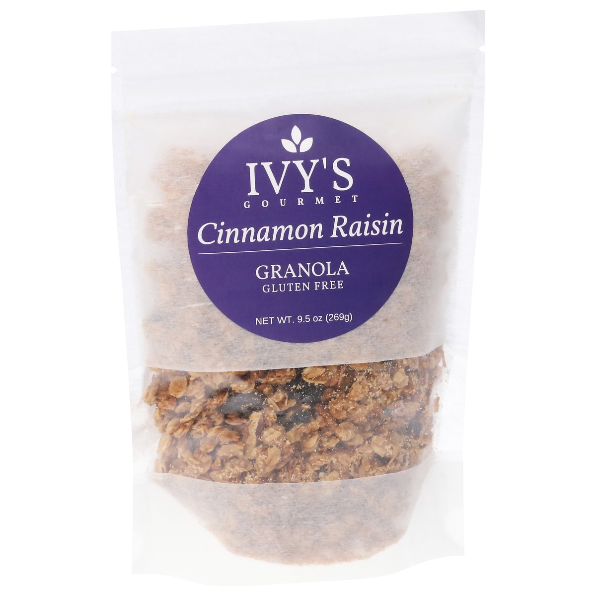 slide 2 of 4, Ivy's Gourmet Cinnamon Raisin Granola 9.5 oz, 9.5 oz