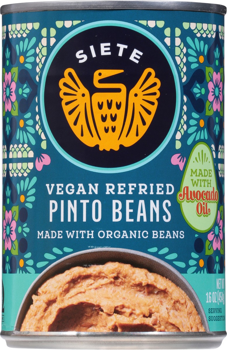 Siete Refried Vegan Pinto Beans 16 oz 1 ct Shipt