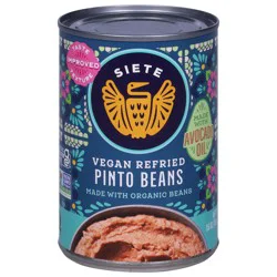 Siete Vegan Refried Pinto Beans 16 oz