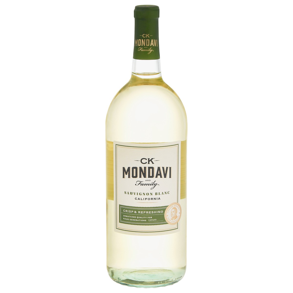 slide 9 of 12, CK Mondavi California Crisp & Refreshing Sauvignon Blanc 1.5 l, 1.50 liter