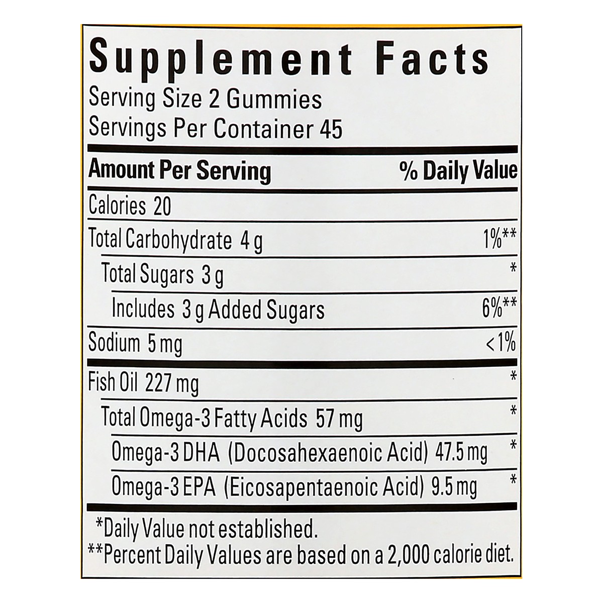 slide 12 of 12, Nature Made Fish Oil Gummies, Omega 3 Fish Oil Supplements, Healthy Heart Support, 90 Gummies, 45 Day Supply, 90 ct