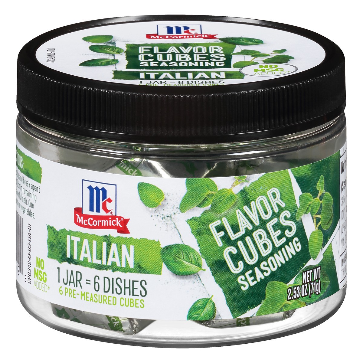 slide 8 of 12, McCormick Italian Flavor Cubes Seasoning 2.53 oz. Jar, 2.53 oz