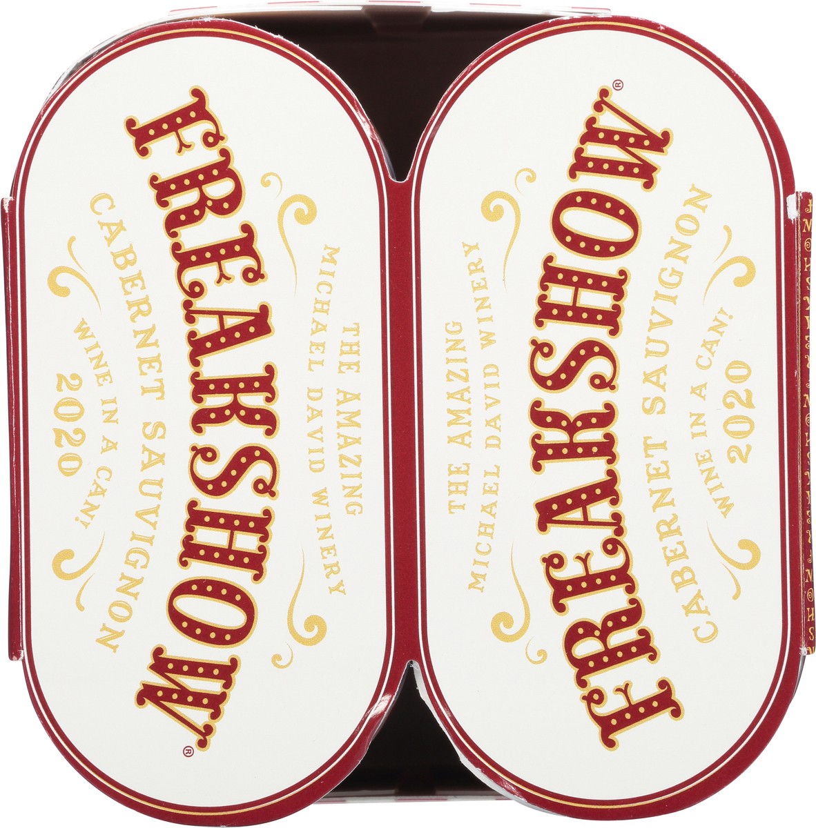 slide 11 of 11, Freakshow 2020 Lodi California Cabernet Sauvignon 4 - 187 ml Cans, 4 ct; 187 ml