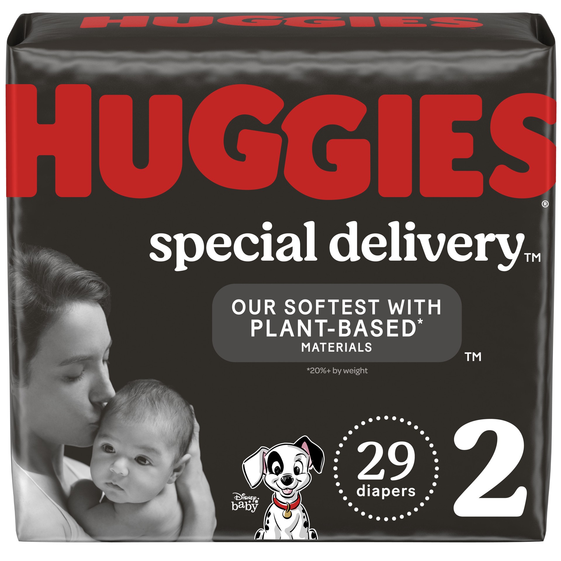 slide 1 of 5, Huggies Special Delivery Hypoallergenic Baby Diapers, Fragrance Free, Size 2, 29 Ct, 29 ct