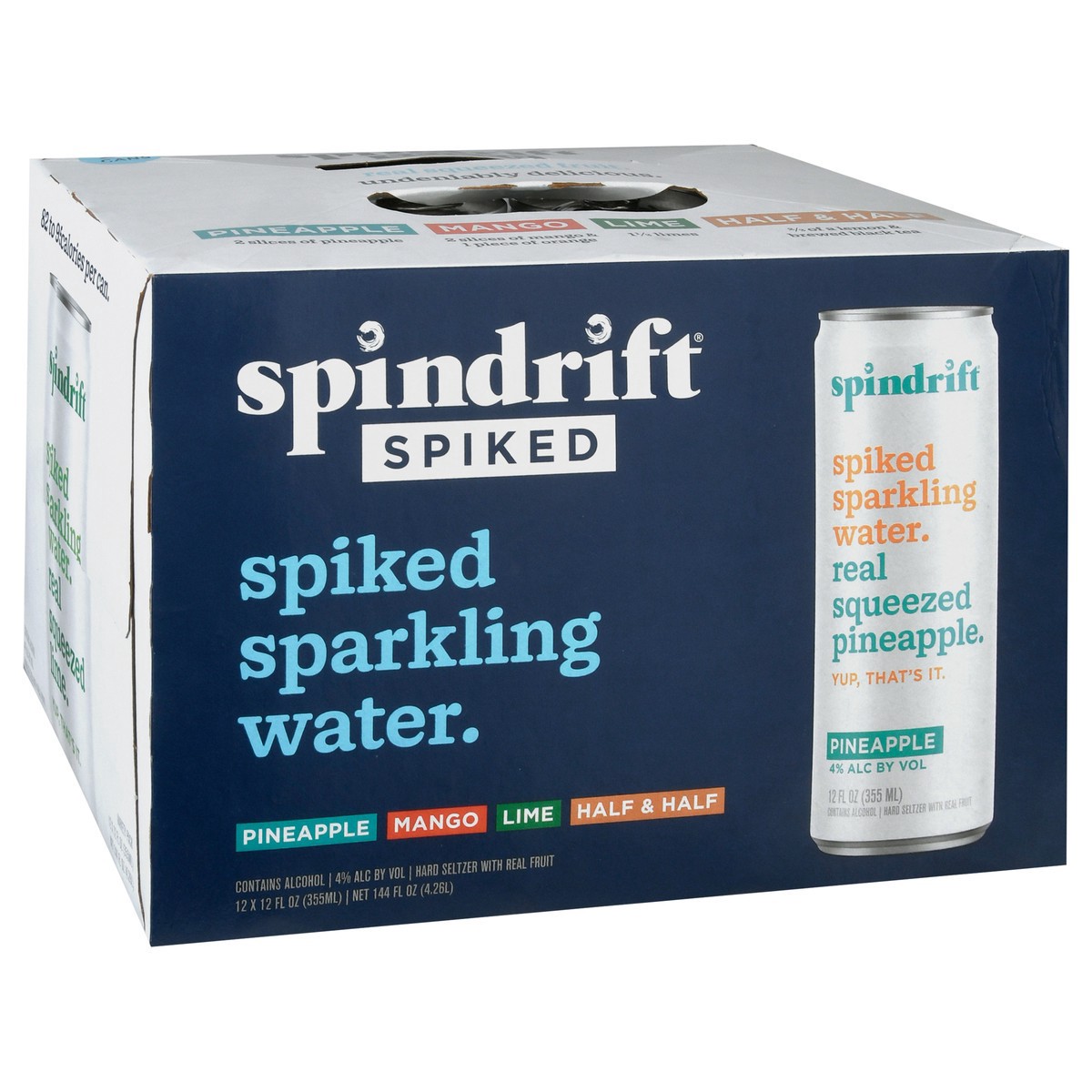 slide 5 of 10, Spindrift Staycarion Variety, 144 fl oz