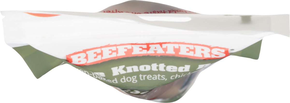 slide 8 of 14, Beefeaters Oven-Baked Knotted Bone Chicken Flavor Dog Treats Large 2.32 oz, 2.32 oz