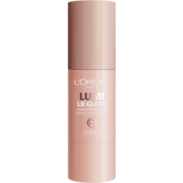 slide 1 of 1, L'Oréal Lumi Le Glass Stick, Reflective Glassy Finish Highlighter, 0.25 oz