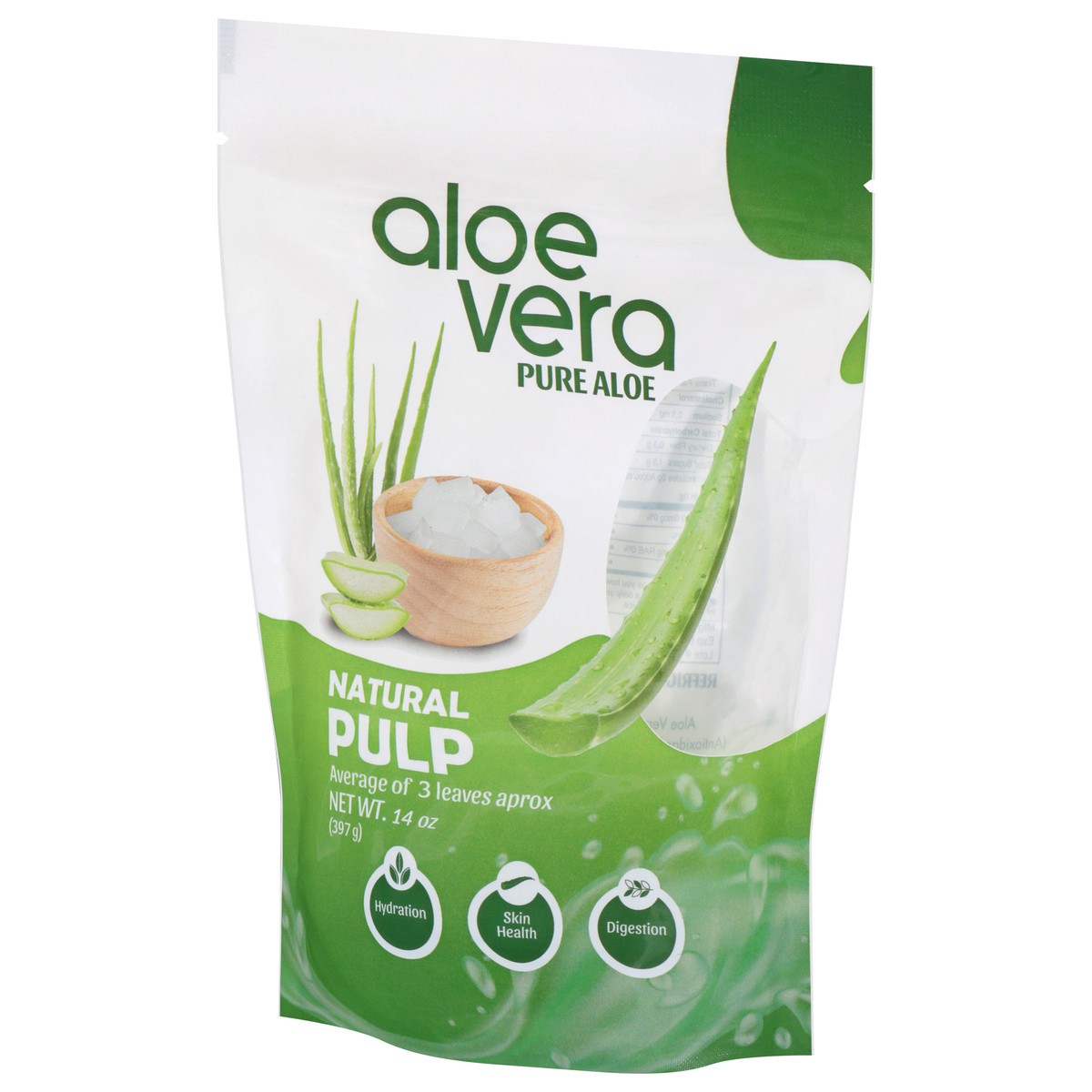 slide 4 of 4, Aloe Vera Pouch, 14 oz