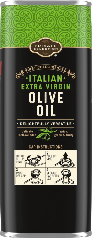 slide 4 of 4, Private Selection Italian Extra Virgin Olive Oil, 33.8 fl oz