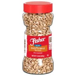 Fisher Dry Roasted Sea Salt Sunflower Kernels 7.25 oz