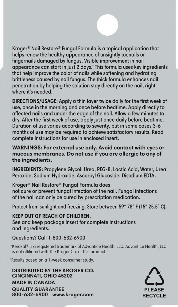 slide 2 of 3, Kroger Fungal Nail Restore, 0.34 fl oz