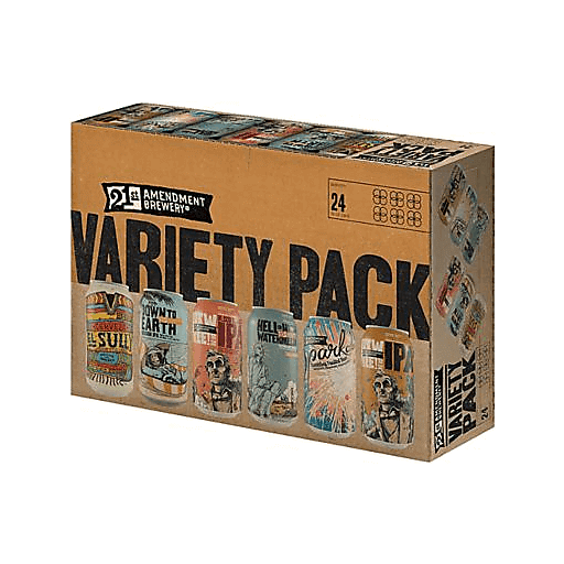 slide 1 of 1, 21st Amendment Brewery Variety Pack, 24 ct