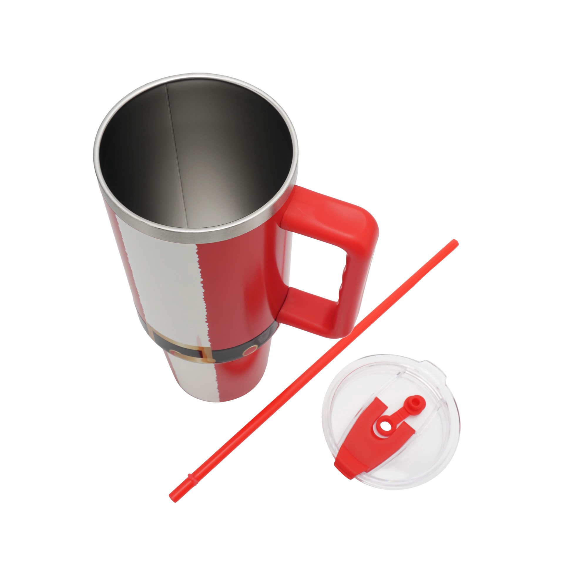 slide 3 of 5, 40oz. Christmas Stainless Steel Insulated Tumbler By Ashland, 40 oz