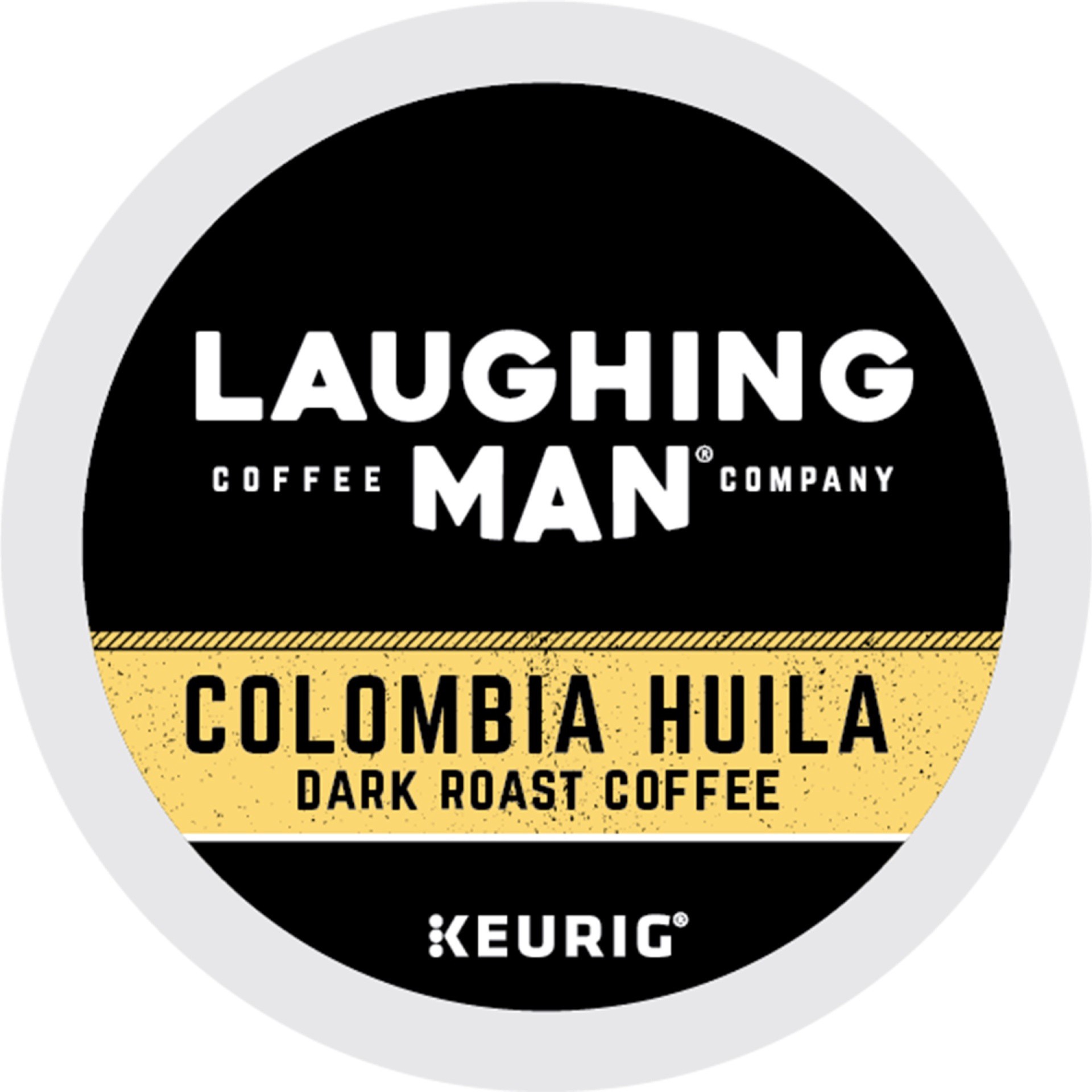 slide 2 of 3, Laughing Man Columbia Huila K-Cup Pods, 10 ct