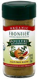 slide 1 of 1, Frontier Seasoning Poultry Organic, 1.2 oz