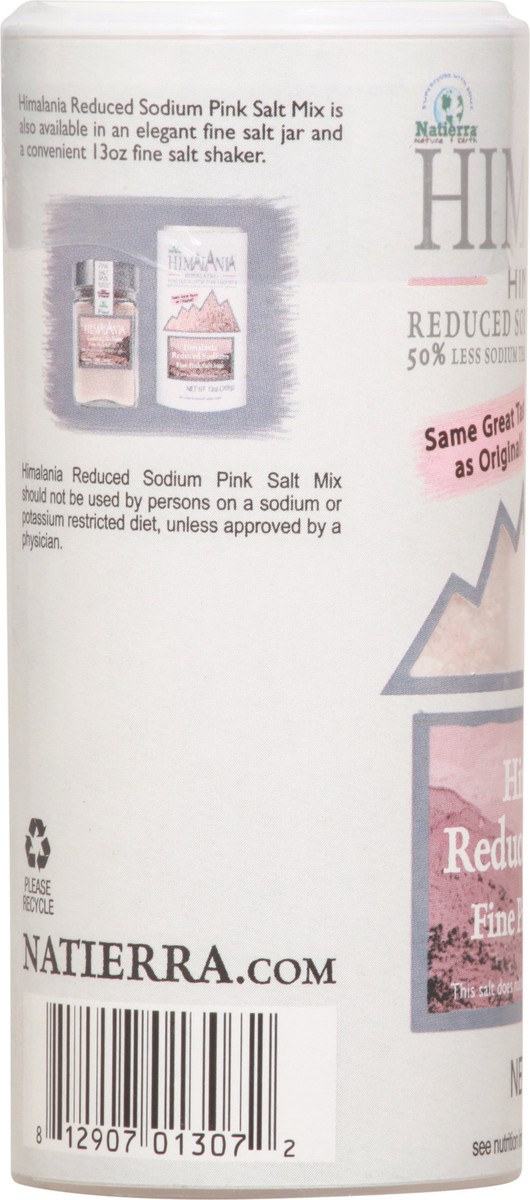 slide 7 of 12, Himalania Natierra Himalania Himalayan Fine Pink Salt Reduced Sodium Mix Shaker, 6 oz