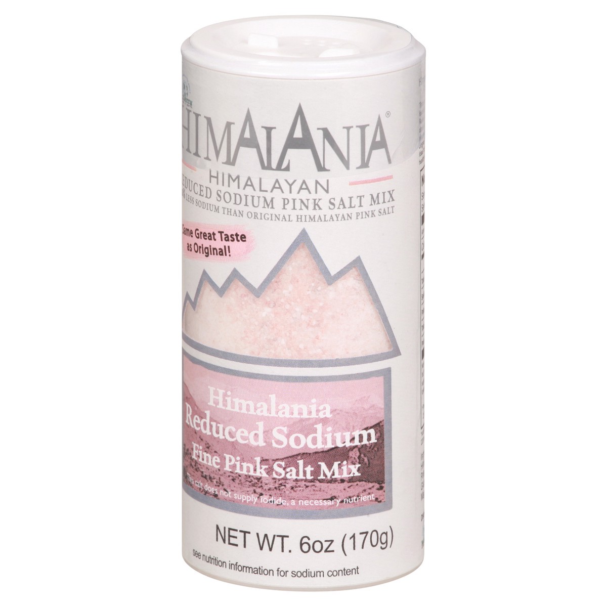 slide 11 of 12, Himalania Natierra Himalania Himalayan Fine Pink Salt Reduced Sodium Mix Shaker, 6 oz