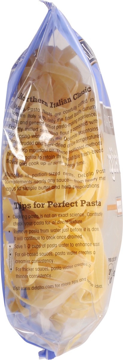 slide 13 of 13, DeLallo Del Pasta Taglatelle Nest, 8.82 oz