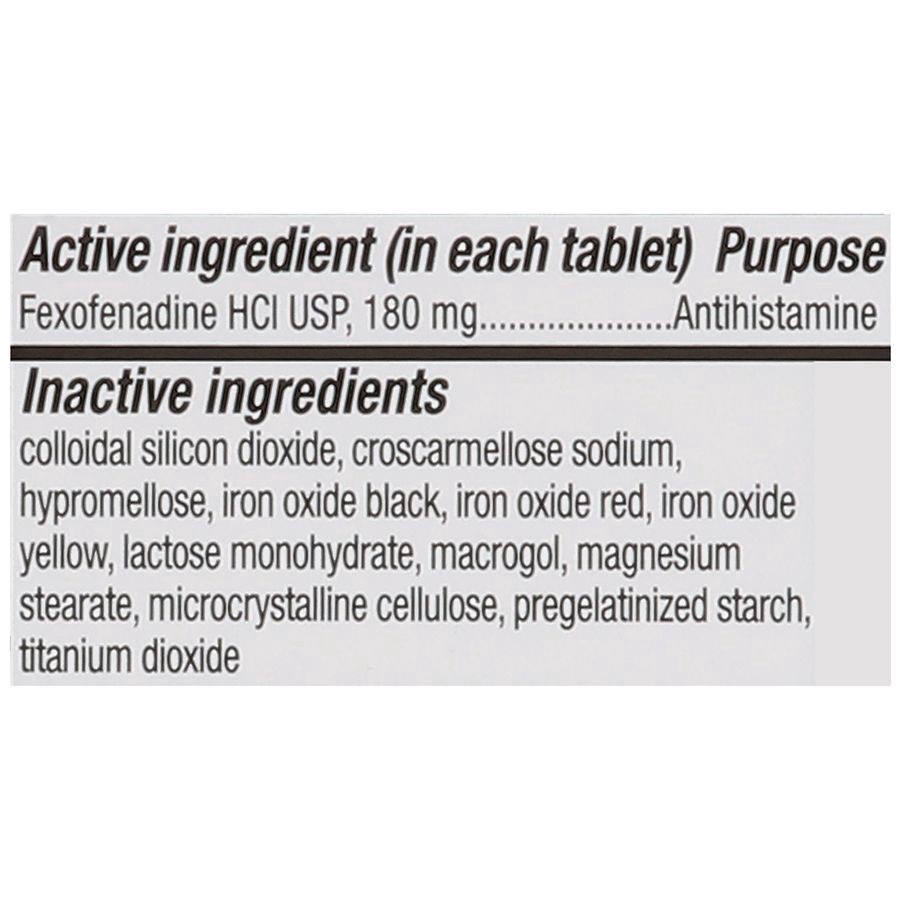 slide 3 of 4, Walgreens 24 Hour Allergy Relief Fexofenadine Tablets, 30 ct