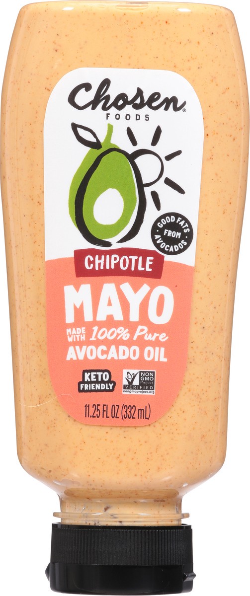 slide 11 of 13, Chosen Foods Chipotle Avocado Oil Squeeze Mayo 11.25 oz, 11.25 fl oz