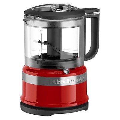 slide 1 of 2, KitchenAid 3.5 Cup Mini Food Processor, Red, 3.5 cups