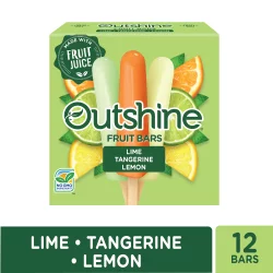 Outshine Lime, Tangerine, And Lemon Frozen Fruit Bars Variety Pack