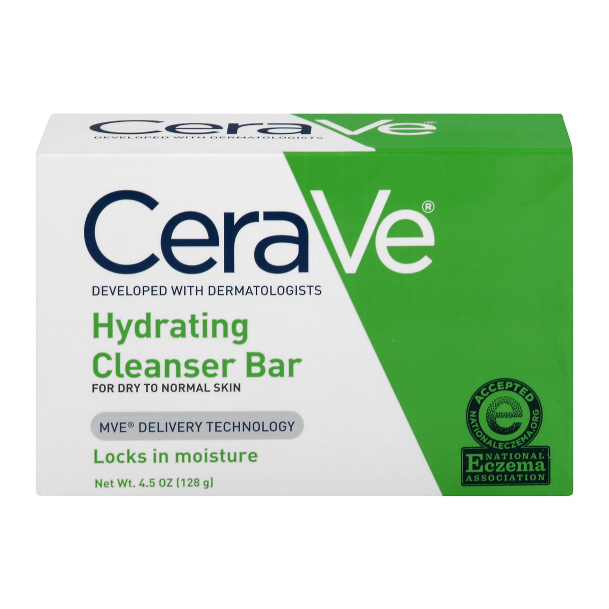 slide 1 of 1, CeraVe Hydrating Cleanser Bar, 4.5 oz