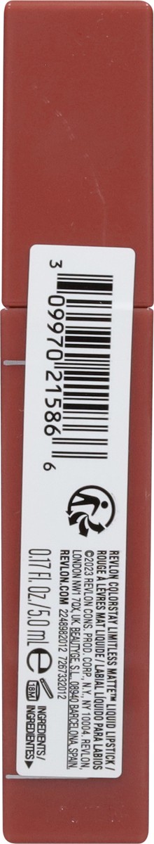 slide 6 of 13, Colorstay Limitless Matte Lead the Way 012 Liquid Lipstick 0.17 fl oz, 0.17 fl oz