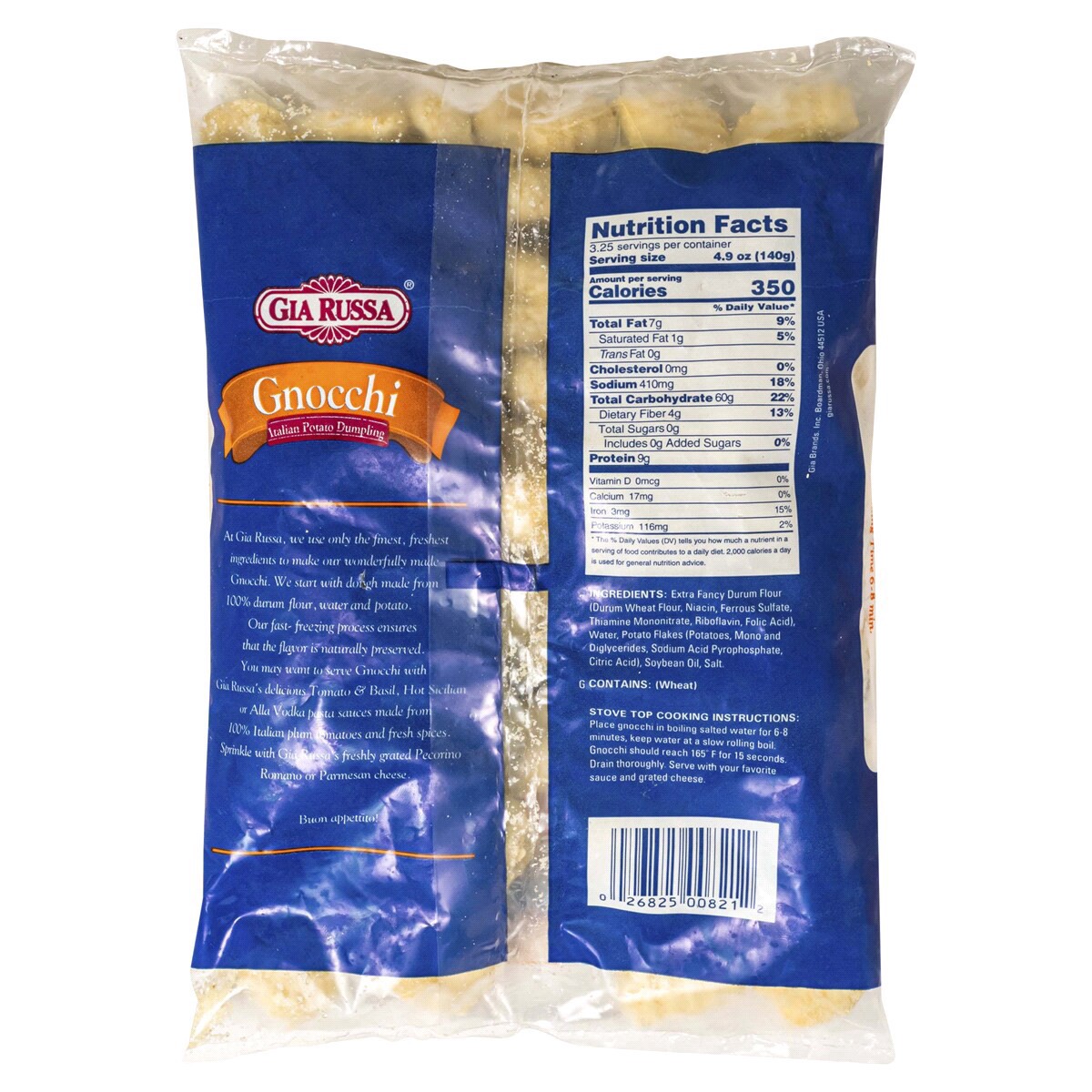 slide 2 of 5, Gia Russa Frozen Gnocchi, 16 oz
